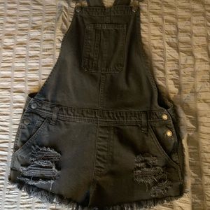 American Eagle Overall Shorts